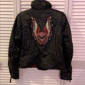 Harley Davidson Leather Jacket (Rare)